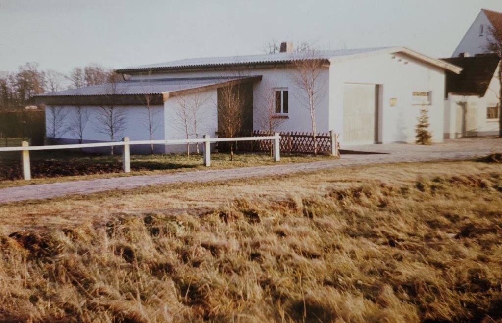 Anbau Werkstatt gebäude